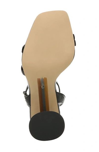 Sam Edelman Kia Strappy Sandal In Black Patent