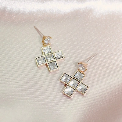 Shop Frasier Sterling Cross Studs