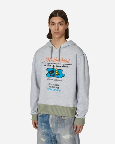Shop Cormio Heaven And Hell Hooded Sweatshirt In Grey