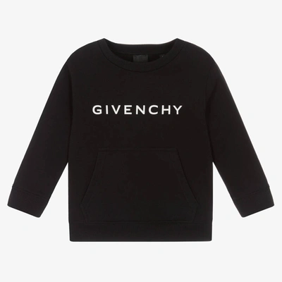 Shop Givenchy Boys Black Disney Dalmatian Sweatshirt