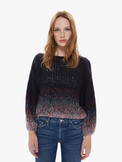 Shop Maiami Gradient Fade Big Sweater (also In S/m, M/l) In Black