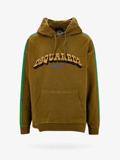 Shop Dsquared2 Sweatshirt In Green