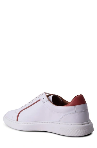 Shop Gordon Rush Devon Sneaker In White/ Red