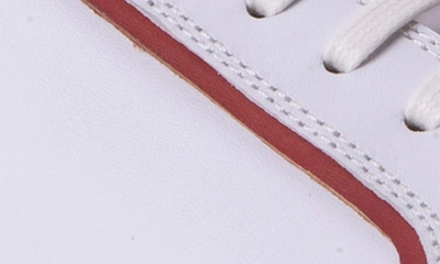 Shop Gordon Rush Devon Sneaker In White/ Red