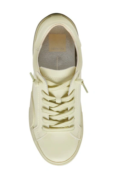Shop Dolce Vita Zina 360 Sneaker In Cucumber Recycled Leather