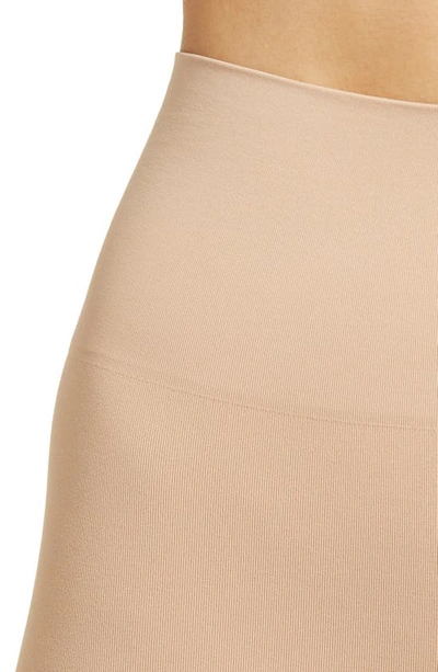 Shop Spanx Everyday Shaping Boyshorts In Toasted Oatmeal