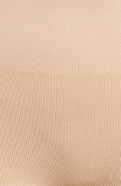 Shop Spanx Everyday Shaping Boyshorts In Toasted Oatmeal