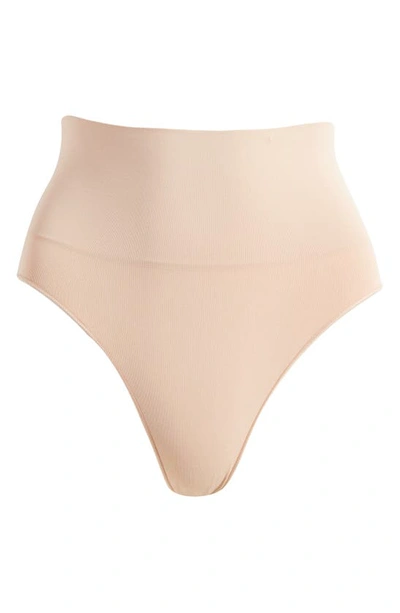 Spanx Everyday Shaping Brief In Toasted Oatmeal