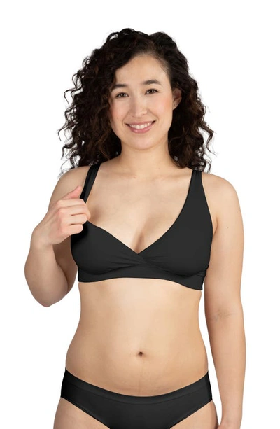 Shop Bravado Designs Ballet Everyday Maternity/nursing Bralette In Black