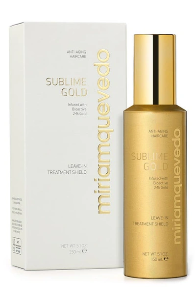 Shop Miriam Quevedo Sublime Gold Leave-in Treatment Shield, 5 oz