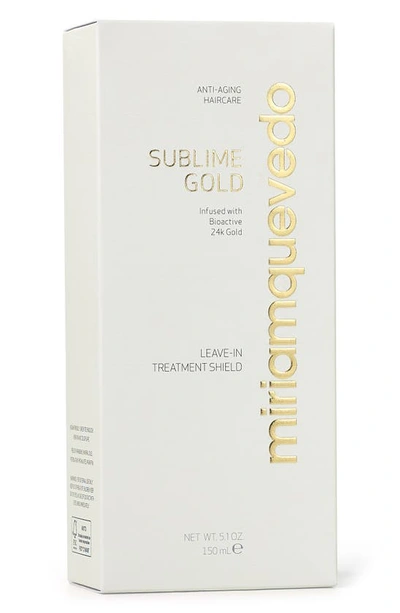 Shop Miriam Quevedo Sublime Gold Leave-in Treatment Shield, 5 oz