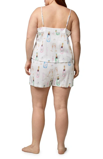 Bedhead Pajamas Print Short Pajamas In Champagne Wedding