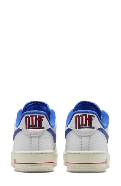 Shop Nike Air Force 1 07 Lx Athletic Sneaker In White/ Red/ Obsidian/ Royal