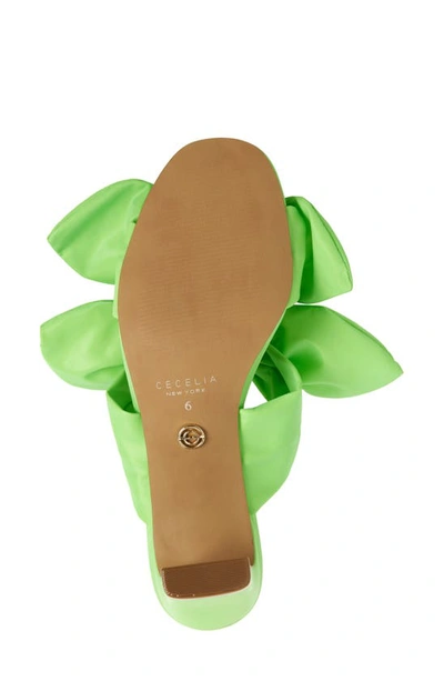 Shop Cecelia New York Flint Sandal In Classic Green