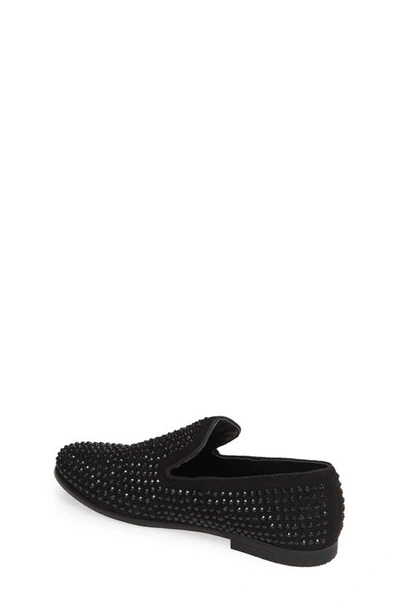 Steve Madden Boys' Bcaviar Embellished Smoking Slippers - Little Kid, Big Kid In Black