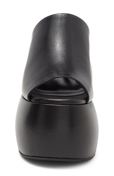 Shop Simon Miller Bubble Wedge Platform Sandal In Black