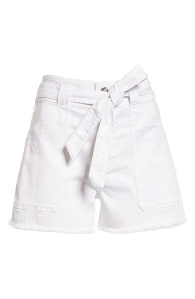 Shop Veronica Beard Lovisa High Waist Shorts In White