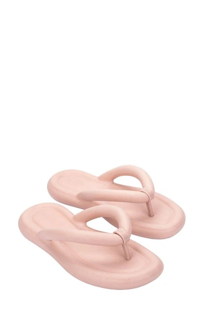 Shop Melissa Free Water Resistant Flip Flop In Pink