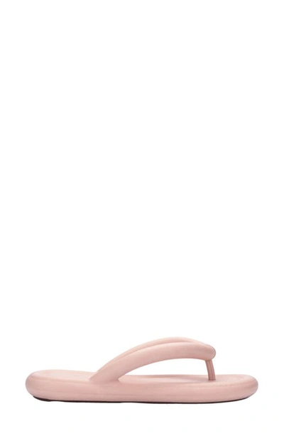 Shop Melissa Free Water Resistant Flip Flop In Pink