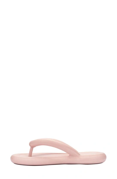 Shop Melissa Free Water Resistant Flip Flop In Pink