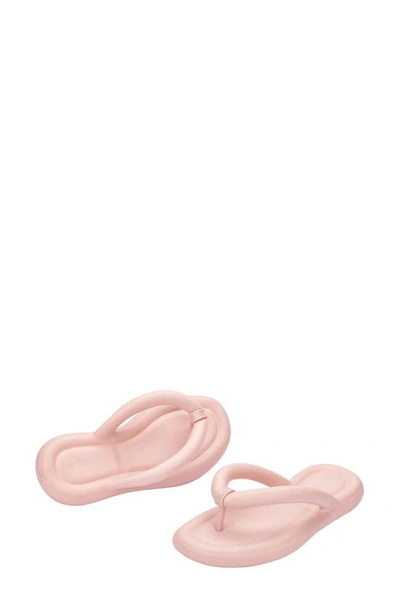 Shop Melissa Free Water Resistant Flip Flop In Pink