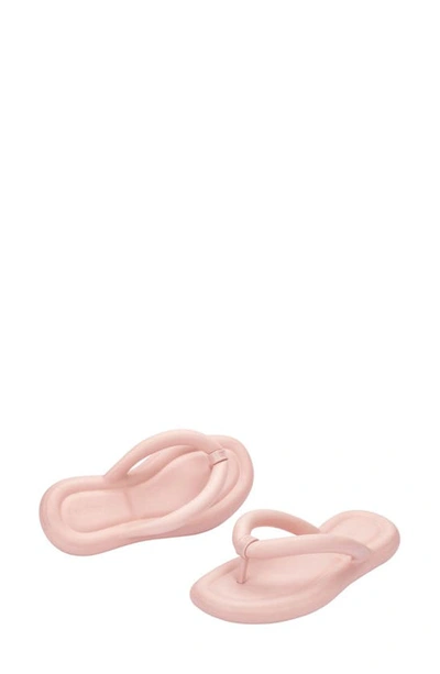 Melissa Free Water Resistant Flip Flop In Pink