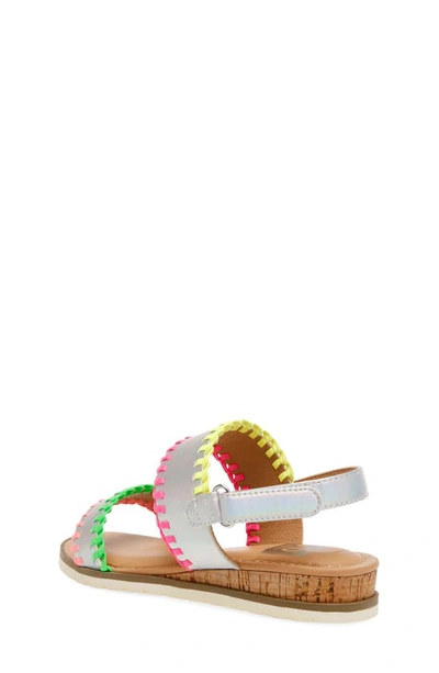 Shop Dolce Vita Kids' Demy Sandal In Iridescent