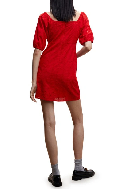 Mango Dress Red In Red