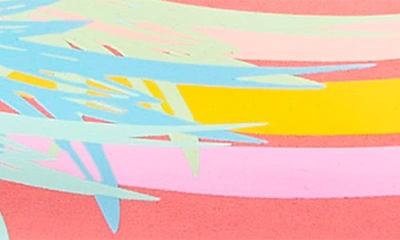 Shop Reef Kids' Stargazer Print Flip Flop In Pineapple Rainbows