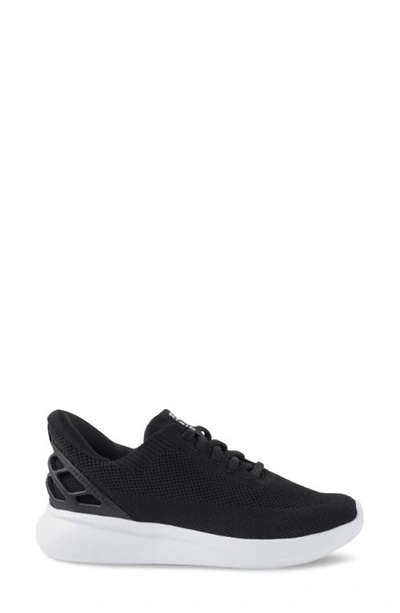 Shop Kizik Kids' Athens Hands-free Sneaker In Black