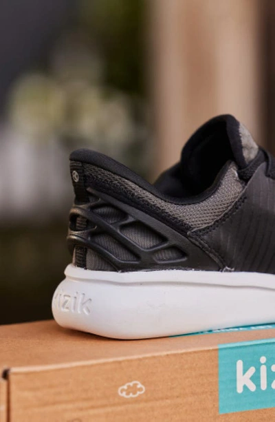 Shop Kizik Kids' Anaheim Hands-free Sneaker In Charcoal