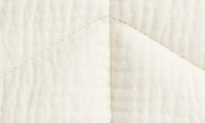Saint Laurent Small Loulou Puffer Cotton Twill Shoulder Bag In Vanilla Ice