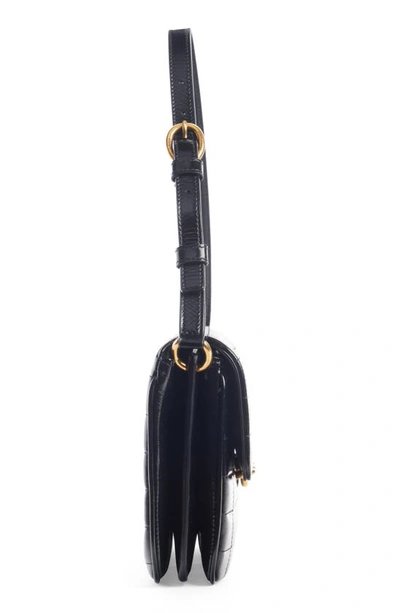 Saint Laurent Gesteppte Le Maillon Schultertasche In Nero