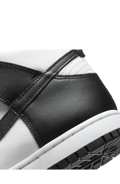 Shop Nike Dunk Hi Retro Basketball Shoe In White/ Black/ Orange