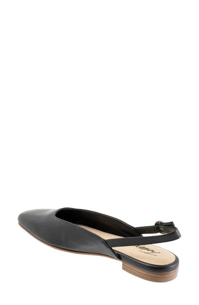 Trotters Holly Slingback Flat In Black