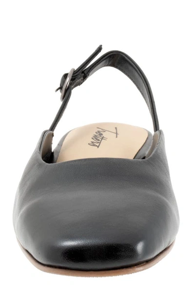 Trotters Holly Slingback Flat In Black