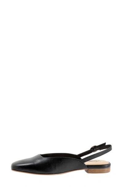 Trotters Holly Slingback Flat In Black