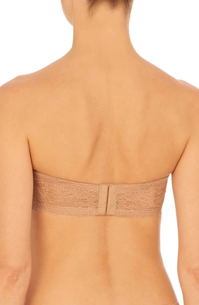 Shop Natori Adapt Underwire Strapless Bandeau Bra In Cafe