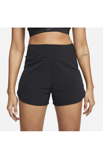 Shop Nike Bliss Dri-fit Training Shorts In Black
