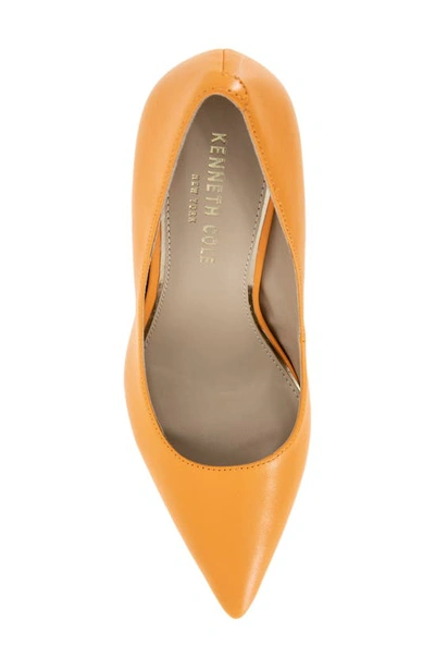Shop Kenneth Cole Romi Pointed Toe Pump In Light Orange