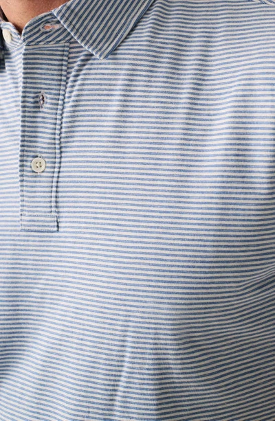 Shop Faherty Movement Polo Shirt In Madaket Stripe