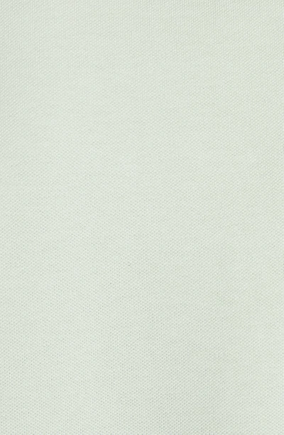 Tom Ford Short-sleeved Cotton Polo Shirt In Mint