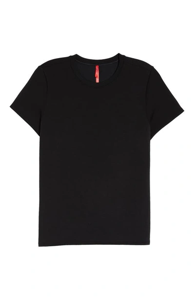 Spanx Airessentials Cap Sleeve Top In Very Black In Very Black