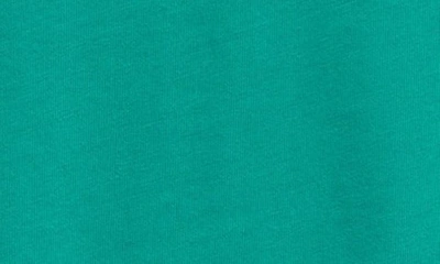 Shop Moncler Kids' Multi Logo Cotton Graphic T-shirt In Green