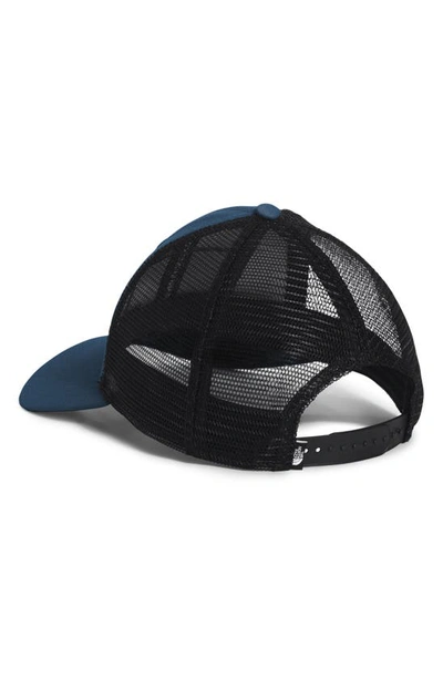 The North Face Mudder Trucker Hat In Shady Blue