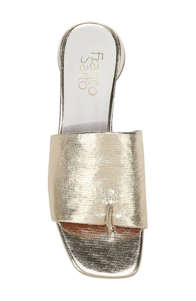 Shop Franco Sarto Loran Sandal In Gold