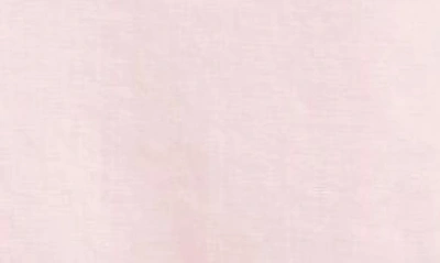 Shop Hugo Boss Ross Slim Fit Short Sleeve Linen Blend Button-up Shirt In Pink