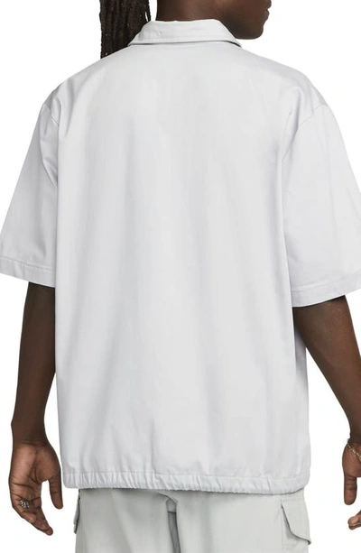 Nike Men's Club Button-Down Short-Sleeve Top