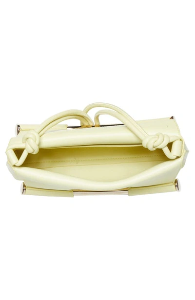 Shop Proenza Schouler Small Bar Leather Tote In 740 Lemongrass