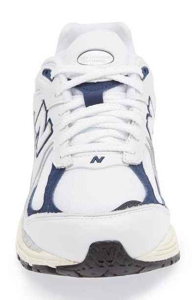 Shop New Balance 2002r Sneaker In White/ Natural Indigo